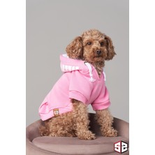 Köpek Elbisesi, Köpek Hoodie, Pembe Magnet, Küçük Irk Köpekler