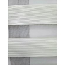 Bbb Mikro Pliseli Stor Zebra Perde Krem Mz484