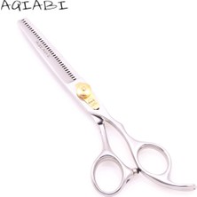 2Danlu A1125N Jin D-D1 6h Saç Makas 6 "440C Aqıabı Kesme Makası Inceltme Makası Profesyonel Berber Makası Kuaförlük Makas Anti-Diş A1125 (Yurt Dışından)