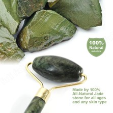2Danlu Pıc Olarak Doğal Gua Sha Masaj Yüz Yeşim Rulo Masaj Guasha Kazıyıcı Yüz Guaj Kazıyıcı Yüz Microniddle Rulo Masaj (Yurt Dışından)