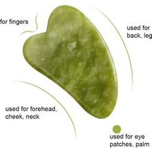 2Danlu Pıc Olarak Doğal Gua Sha Masaj Yüz Yeşim Rulo Masaj Guasha Kazıyıcı Yüz Guaj Kazıyıcı Yüz Microniddle Rulo Masaj (Yurt Dışından)