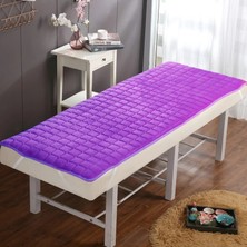 2Danlu Derin Mavi W Delikli Kare 180CM70CM Delikli Masaj Masası Yatağı, Güzellik Salonu Pedi, Kaymaz Yastık (Yurt Dışından)