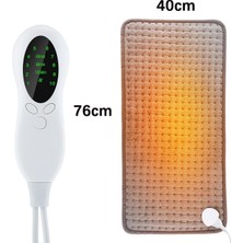 2Danlu 40X76CM Ab (220-240V) 110V-240V Elektrikli Isıtma Yastığı Omuz Boyun Sırt Termal Battaniye Sıcak Zamanlı Fizyoterapi Kış Isıtıcı Omurga Bacak Ağrısı Giderici (Yurt Dışından)