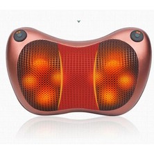 2Danlu 8 Top Gevşeme Masaj Yastığı Elektrikli Omuz Boyun Kızılötesi Isıtma Masaj Araba Ev Shiatsu Masaj Aracı Stres Rahatlatmak Yastık (Yurt Dışından)