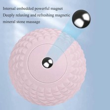 2Danlu Miyofasyal Serbest Bırakma Tetik Nokta Terapisi Derin Doku Masajı Rehabilitasyonu Için Manyetik Taşlı Mavi Fasya Topu (Yurt Dışından)
