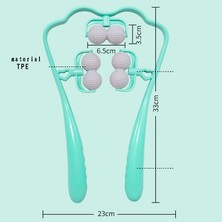 2Danlu U03 Boyun Masajı Boyun Omuz Tetik Noktası Plastik Basınç Noktası Terapi Boyun Massageador Massagem El Rulosunu Rahatlatmak (Yurt Dışından)