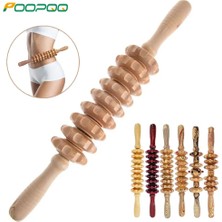2Danlu Tip 6 Ahşap Fasya Masaj Sopa Selülit Boğaz Kas Patlatma, Fasya, Selülit, Kas, Karın Için Ahşap Masaj Rulosu (Yurt Dışından)