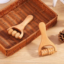 2Danlu Bir Rulo Masaj Ahşap Terapi Vücut Masaj Aracı Ayak Yüz Omuz Boyun El Itme Rulo Masaj Vücut Yatıştırıcı Masaj Aracı (Yurt Dışından)