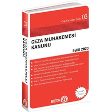 Ceza Muhakemesi Kanunu Cep Serisi Eylül 2023 Celal Ülgen