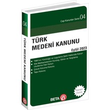 Türk Medeni Kanunu Cep Serisi Eylül 2023