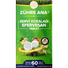 Zühre Ana Servi Kozalağı Efervesan Tablet 2500MGX60 Adet