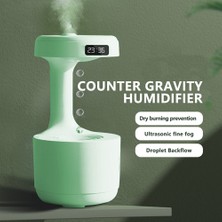 Hermoso 800ML Hava Nemlendirici LED Ekran Soğuk Mist Maker B (Yurt Dışından)