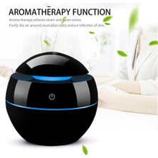 Hermoso Taşınabilir Hava Nemlendirici Ultrasonik USB Aroma Difüzör Siyah (Yurt Dışından)