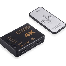 Takım 1 Takım 5 Bağlantı Noktası UHD 3D 4K 1080P HDMI Uyumlu Ayırıcı Anahtar Seçici Switcher Hub Ir Uzaktan Hdtv Hub Kızılötesi Uzaktan Hub Kızılötesi Uzaktan (Yurt Dışından)