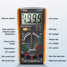 Ncv Test Ölçer Otomatik Aralığı Multimetro Test Cihazı Dijital Multimetre Ac/dc Transistör Test Cihazı (Yurt Dışından)