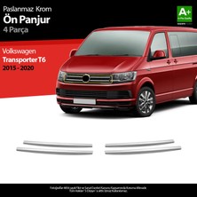 S-Dizayn Vw T6 Transporter Krom Ön Panjur 4 Prç. 2015-2020