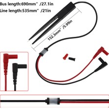 Multimetre Kondansatör Için Ma Smd Indüktör Test Klip Ölçer Probu Cımbız (Yurt Dışından)