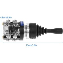 Joystick Anahtarı 4 Pozisyon 4no Yay Dönüşlü Anlık Joy Stick Joystick Anahtarı HKAI-41Z04 Için Yedek (Yurt Dışından)