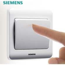 Siemens Anahtar Priz Vizyonu Yabai Beş Delikli Anahtar USB Priz 16A Klima Tek Açık Panel (Yurt Dışından)