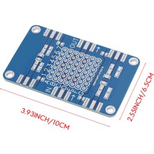 Nanovna Test Tahtası Kiti Dayanıklı Doğru Ağ Analizi Test Kartı Demo Kartı Yüksek Kaliteli Geliştirme Kartı (Yurt Dışından)