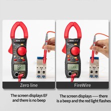 Aneng Kelepçe Multimetre Dijital Gerilim Test Cihazı 0 ~ 600 V Arkadan Aydınlatmalı Ekran ST170 (Yurt Dışından)