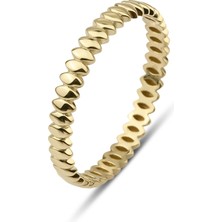 Kairos Jewelry 14 Ayar Altın Tamtur Tohum Yüzük KRS089-14GR