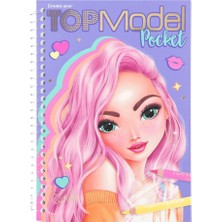 Top Model Pocket Coloring Book 0411803-a