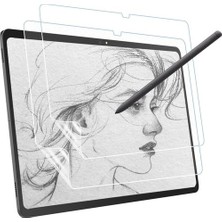 FUJİMAX Apple iPad 10.2 7.nesil Uyumlu Paper Like Ekran Koruyucu Nano Kırılmaz Kağıt Hissi Mat Yüzey (Model A2200,A2198)