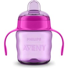 Philips Avent SCF551/03 Eğitici Damlatmaz Bardak 6 Ay + 7oz/200 ml  Mor