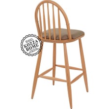 Kozza Home Jessie Bar Sandalye Naturel - 75 cm