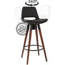 Kozza Home Retro 360 Döner Oturum Bar Sandalye - 65 cm cm