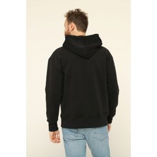 Owut Collection Erkek Kapüşonlu Düğme Detaylı Hırka