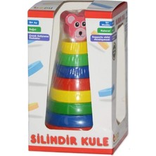 Edumat Ahşap Silindir Kule Bemi