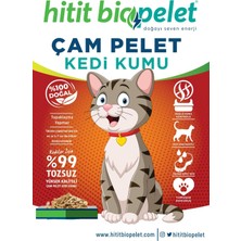 Hitit Biopelet Çam Peleti Kedi Kumu - 15 KG - 30 LT.