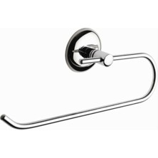 Elmina Armatür Havlu Kağıtlık Havluluk Birinci Sınıf Krom Kaplama Paslanmaz