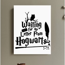 Cemira Hogwarts Harry Potter Tasarımlı Ahşap Pano Duvar Tablo ( 185 x 270 mm )