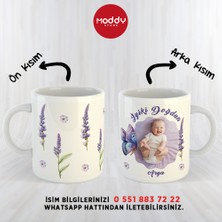 Moddy Store Kişiye Özel Bebeğinin Fotoğrafı ve Ismi Iyi Ki Doğdun Tasarımlı Baskılı Kupa Bardak Hediyelik