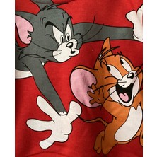 MinimeKids Tom And Jerry Baskı Çocuk Alt Üst Takım