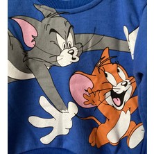 MinimeKids Tom And Jerry Baskı Çocuk Alt Üst Takım