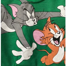 MinimeKids Tom And Jerry Baskı Çocuk Alt Üst Takım