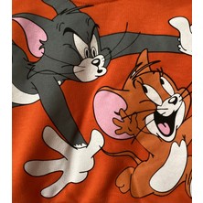 MinimeKids Tom And Jerry Baskı Çocuk Alt Üst Takım