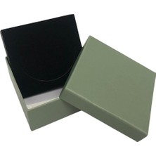 Özer Kutu Yeşil Sert Kelepçe Kutusu 12'li Paket ( Içi Süngerli )