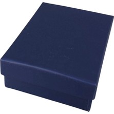 Özer Kutu Lacivert Sert Kolye& Mini Set Kutusu 24'lü Paket( Içi Süngerli )