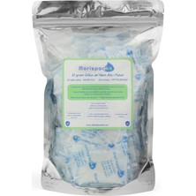 Marispacks 10 G x 50 Adet Silikajel Nem Alıcı Paket (Nonwoven, Metalize Doypack Ambalajda)