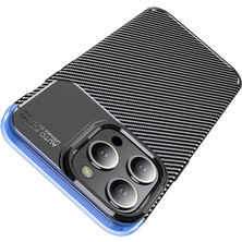 Mobify Xiaomi Mi Max 3 Kılıf Karbon Desenli Şık Tamia Premium Silikon Kapak