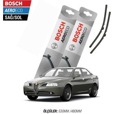 Alfa Romeo 166 2001 Model Bosch Aeroeco Muz Silecek Takımı