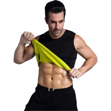 Multiflex Erkek Siyah Termal Neopren Terletme Atleti
