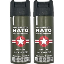 Nato Bıber Gazı 50ML 2 Adet