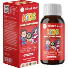 Zühre Ana Kids Multivitamin Şurup Çilekli 150 ml