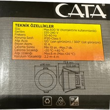 Cata CT-9242 360 Derece Sıva Altı Sensör